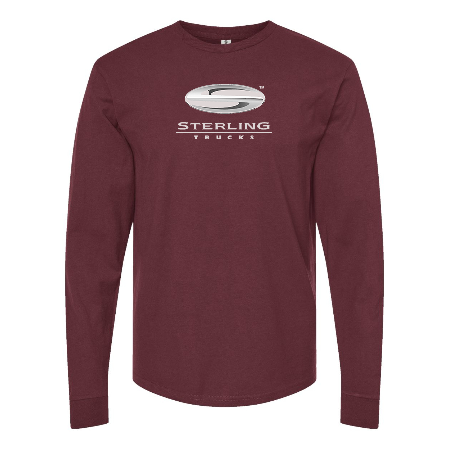 Men's Sterling Trucks Logo Cotton Long Sleeve T-Shirt