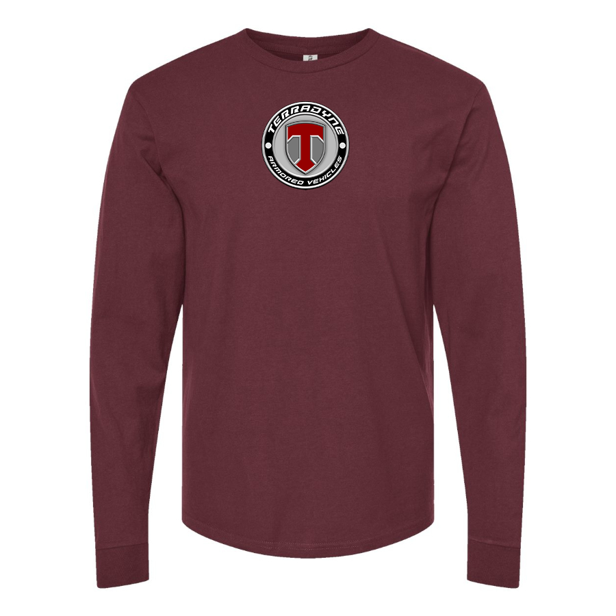 Men's Terradyne Logo Cotton Long Sleeve T-Shirt