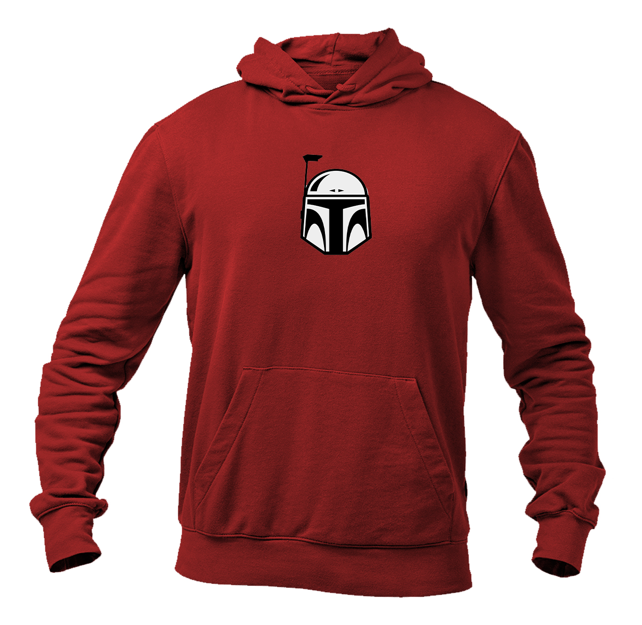 Men's Star Wars Boba Fett Helmet Heavy Blend Hooded Sweatshirt