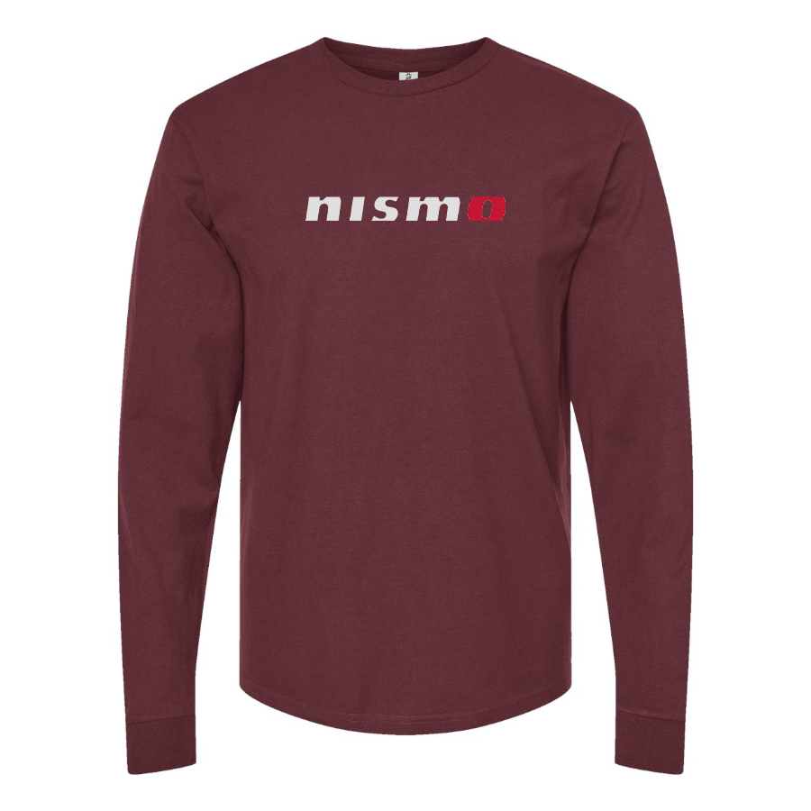 Men's Nismo Logo Cotton Long Sleeve T-Shirt