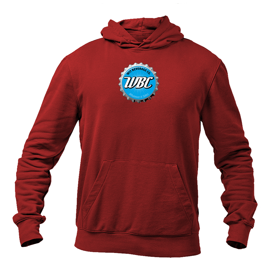Men's Wit Beverage Company Logo Pullover Hoodie
