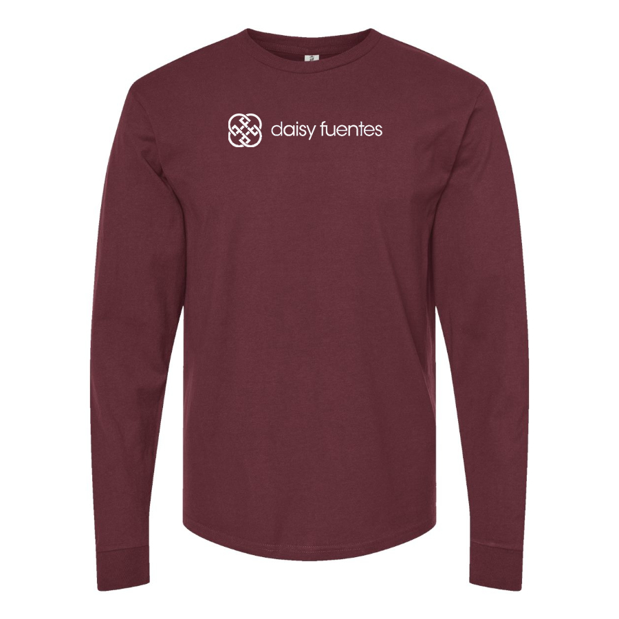 Men's  Daisy Fuentes   Cotton Long Sleeve T-Shirt