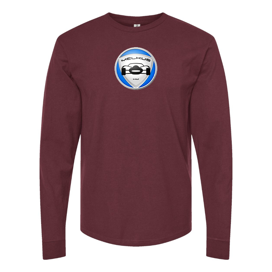 Men's Melkus Logo Cotton Long Sleeve T-Shirt