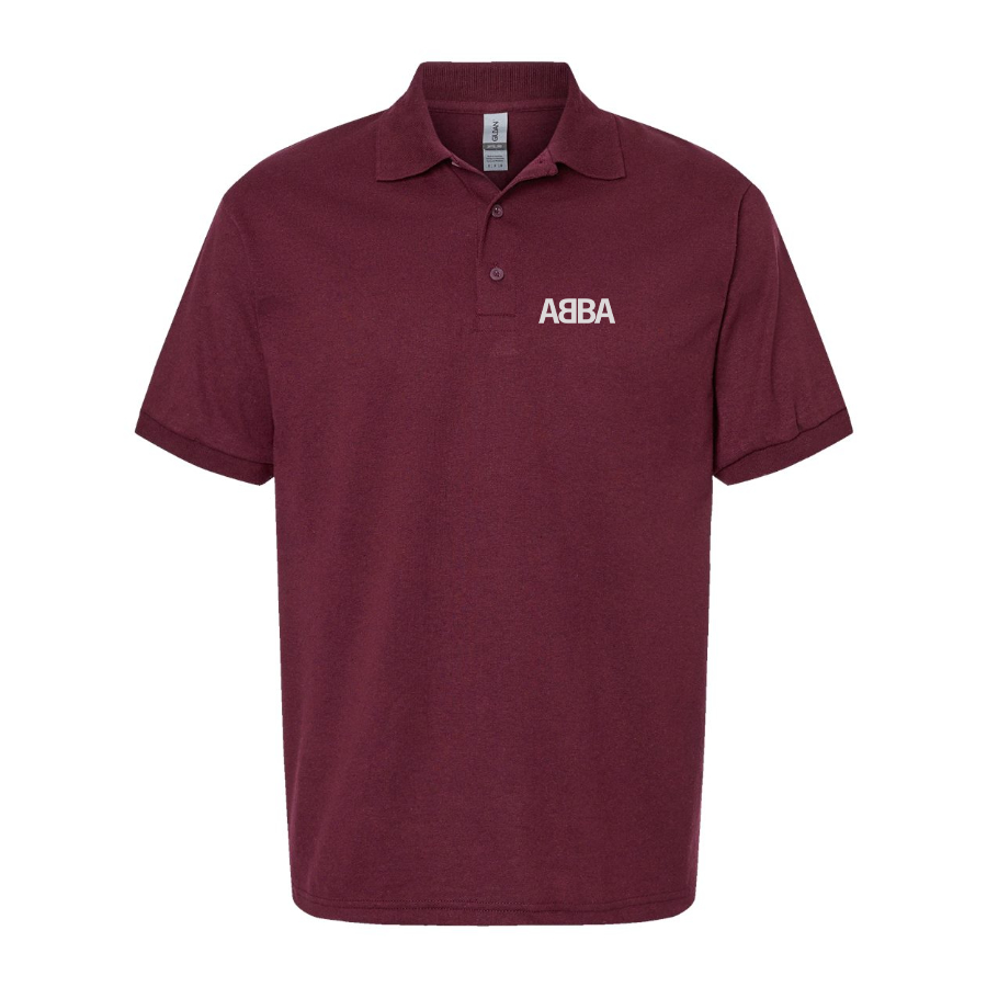 Men's Abba Logo Dry Blend Polo