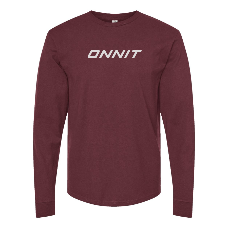 Men's Onnit Logo Cotton Long Sleeve T-Shirt