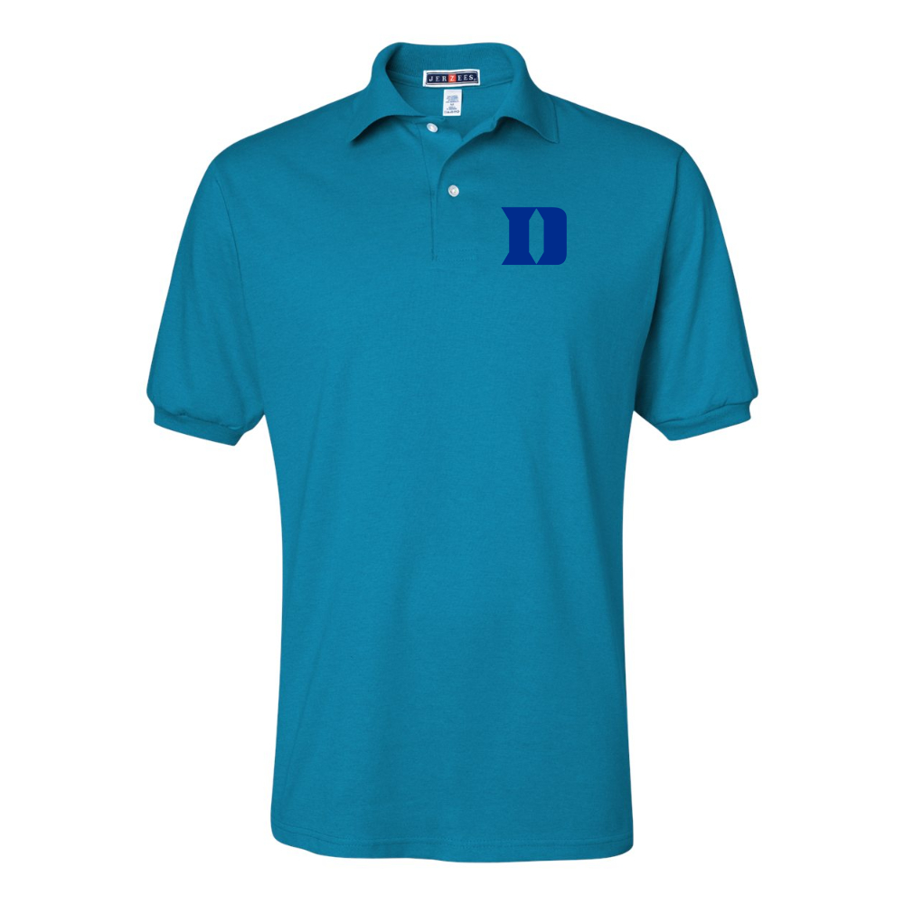 Men's Duke Blue Devils JERZEES  SpotShield polo