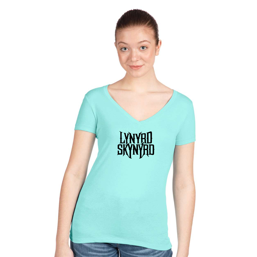 Women's Lynyrd Skynyrd   Next Level V-Neck T-Shirt