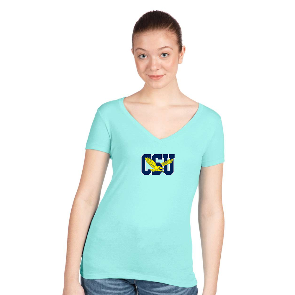 Women's   Coppin State Eagles  Next Level V-Neck T-Shirt