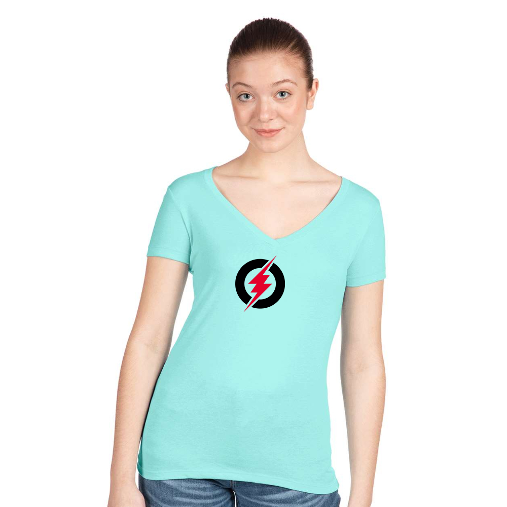 Women's Rayovac Lightning Next Level V-Neck T-Shirt