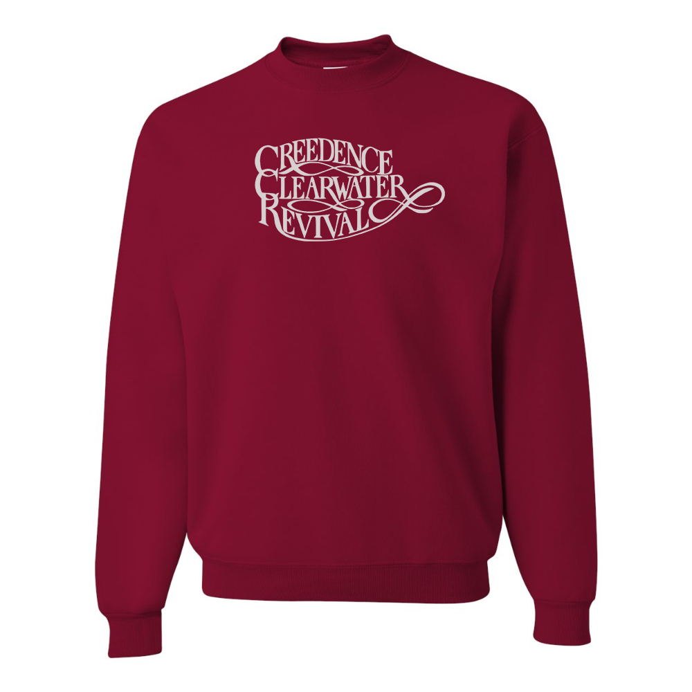 Men's Creedence Clearwater Revival JERZEES NuBlend Crewneck Sweatshirt