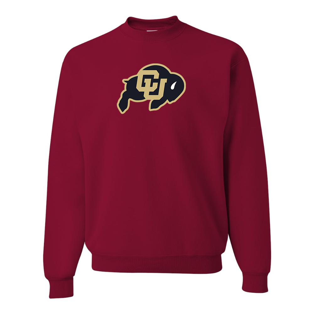 Men's  Colorado Buffaloes JERZEES NuBlend Crewneck Sweatshirt