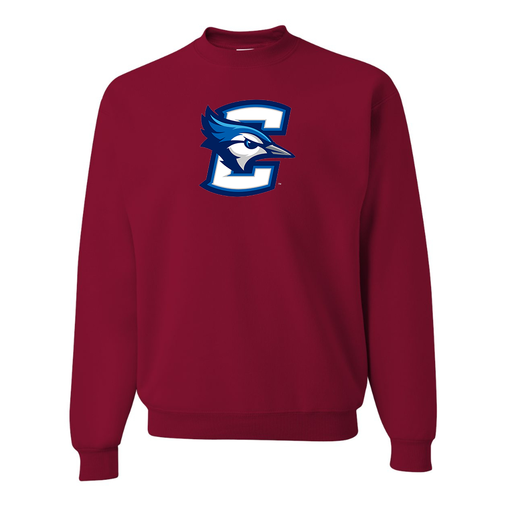 Men's  Creighton Bluejays JERZEES NuBlend Crewneck Sweatshirt