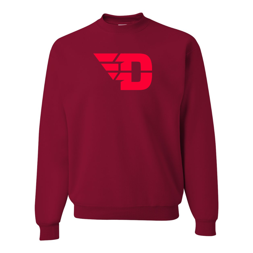 Men's Dayton Flyers JERZEES NuBlend Crewneck Sweatshirt