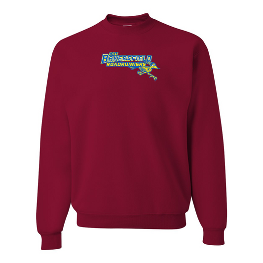 Men's  CSU-Bakersfield Roadrunners JERZEES NuBlend Crewneck Sweatshirt