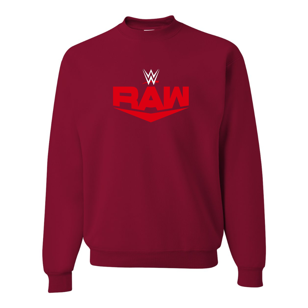 Men's  WWE Raw JERZEES NuBlend Crewneck Sweatshirt