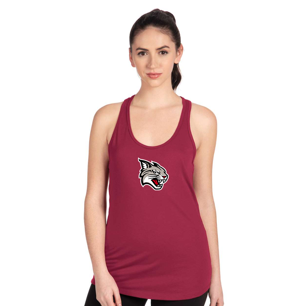 Women's  Davidson Wildcats Next Level Ideal Racerback Tank