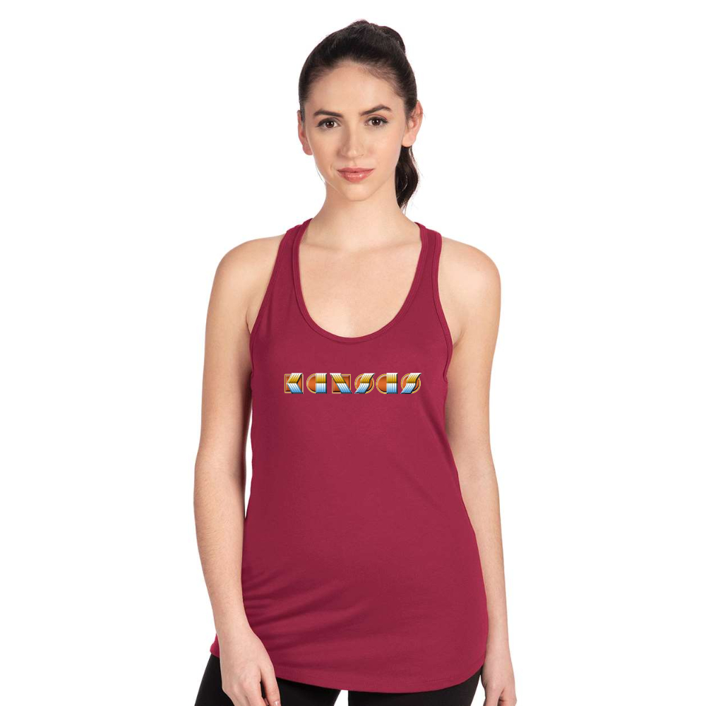 Women's Kansas Next Level Ideal Racerback Tank