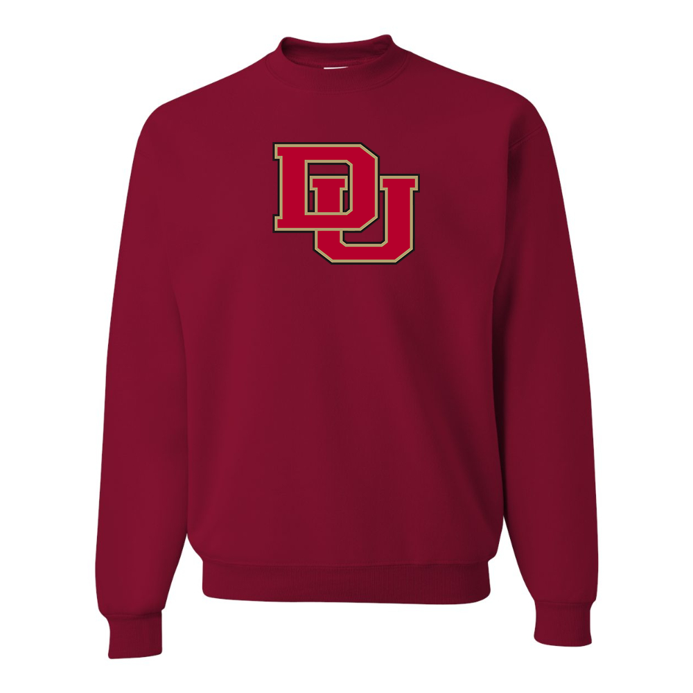 Men's Denver Pioneers  JERZEES NuBlend Crewneck Sweatshirt