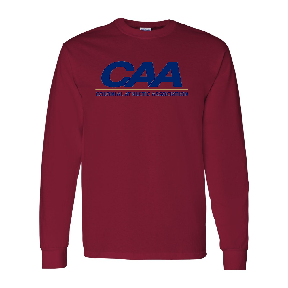 Men's Colonial Athletic Association Gildan Heavy Cotton Long Sleeve T-Shirt