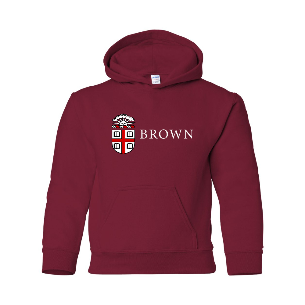Youth  Brown University  Gildan Heavy Blend  Hooded Sweatshirt