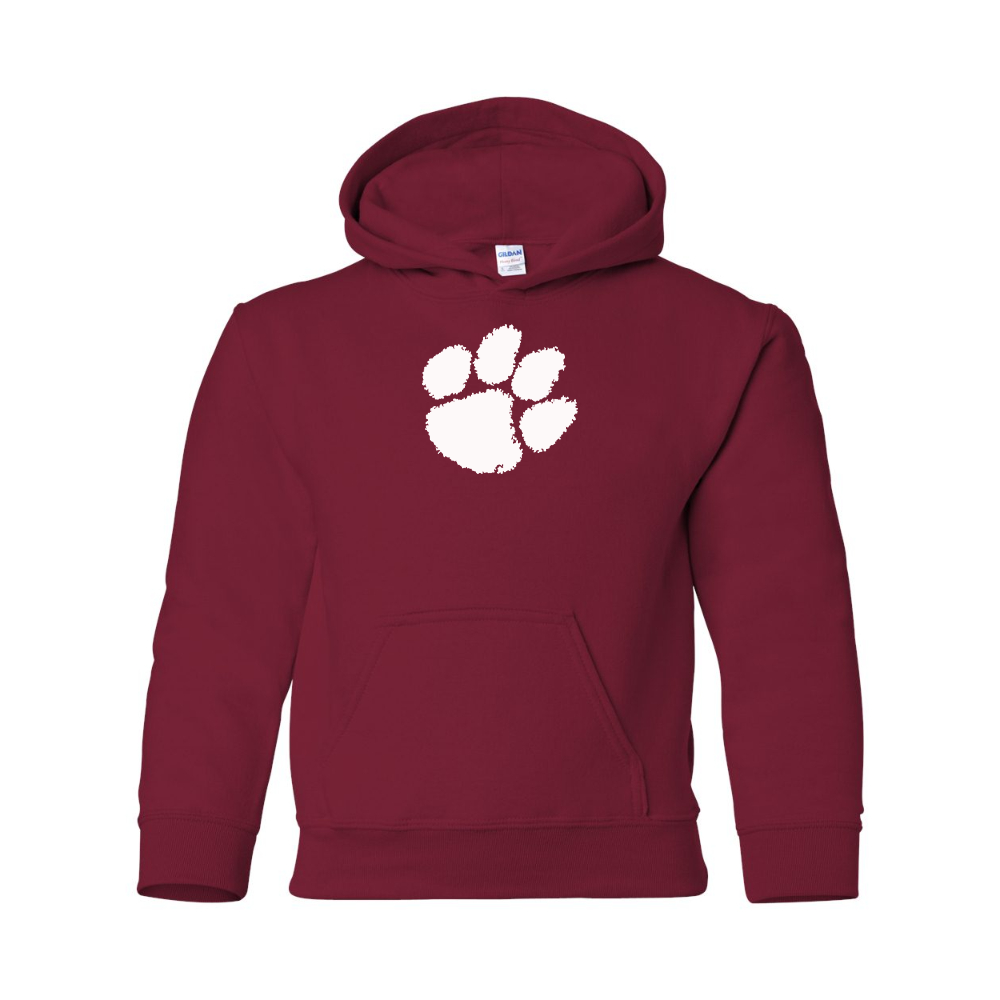 Youth Clemson Tigers Gildan Heavy Blend  Hooded Sweatshirt