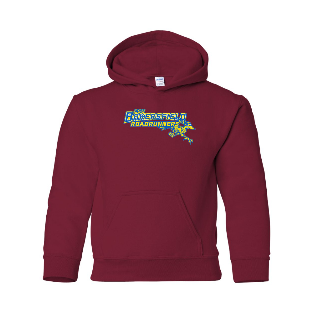 Youth  CSU-Bakersfield Roadrunners Gildan Heavy Blend  Hooded Sweatshirt