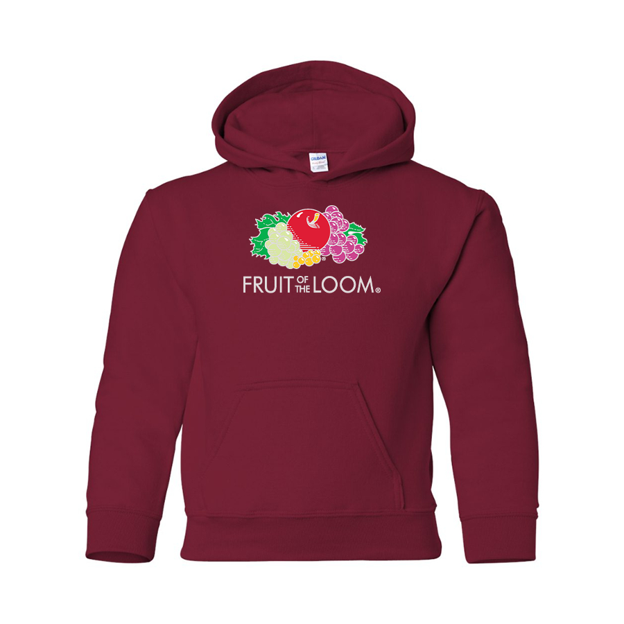 Youth Fruit Of the Loom Gildan Heavy Blend  Hooded Sweatshirt