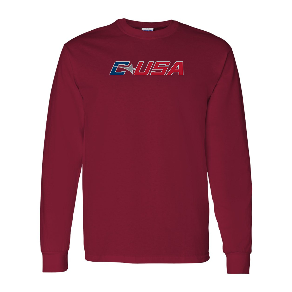 Men's  Conference USAl Gildan Heavy Cotton Long Sleeve T-Shirt