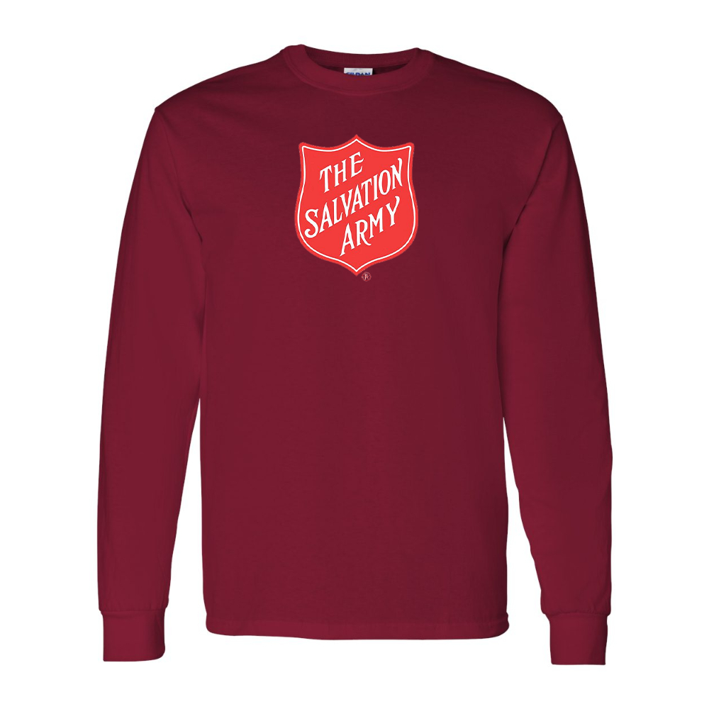 Men's  The Salvation Army  Gildan Heavy Cotton Long Sleeve T-Shirt