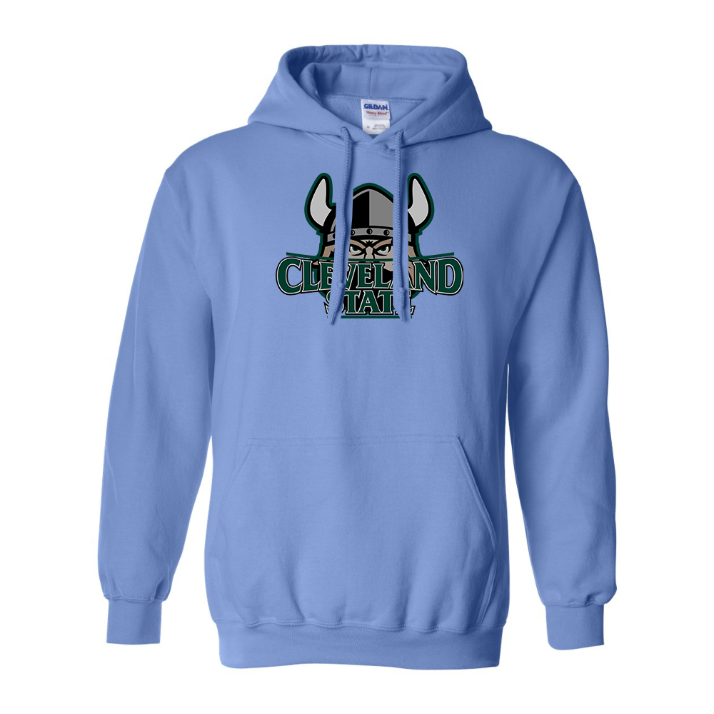 Men's Cleveland State Vikings  Gildan  Heavy Blend Hooded Sweatshirt