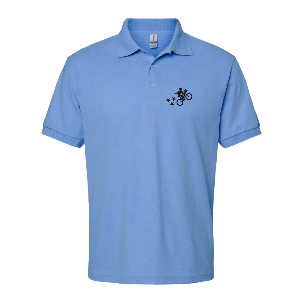 Men's Postmates Bike Dry Blend Jersey Polo