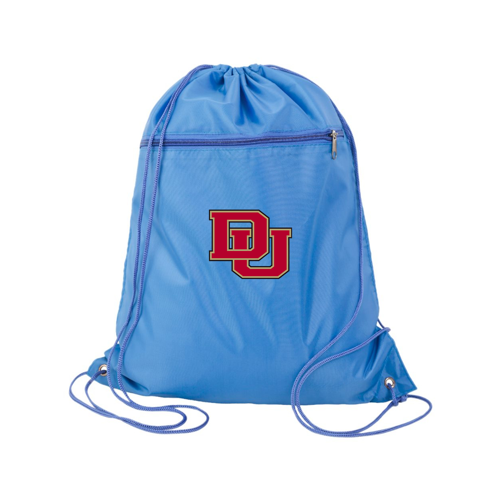 Denver Pioneers  Q-Tees - Polyester Cinchpack