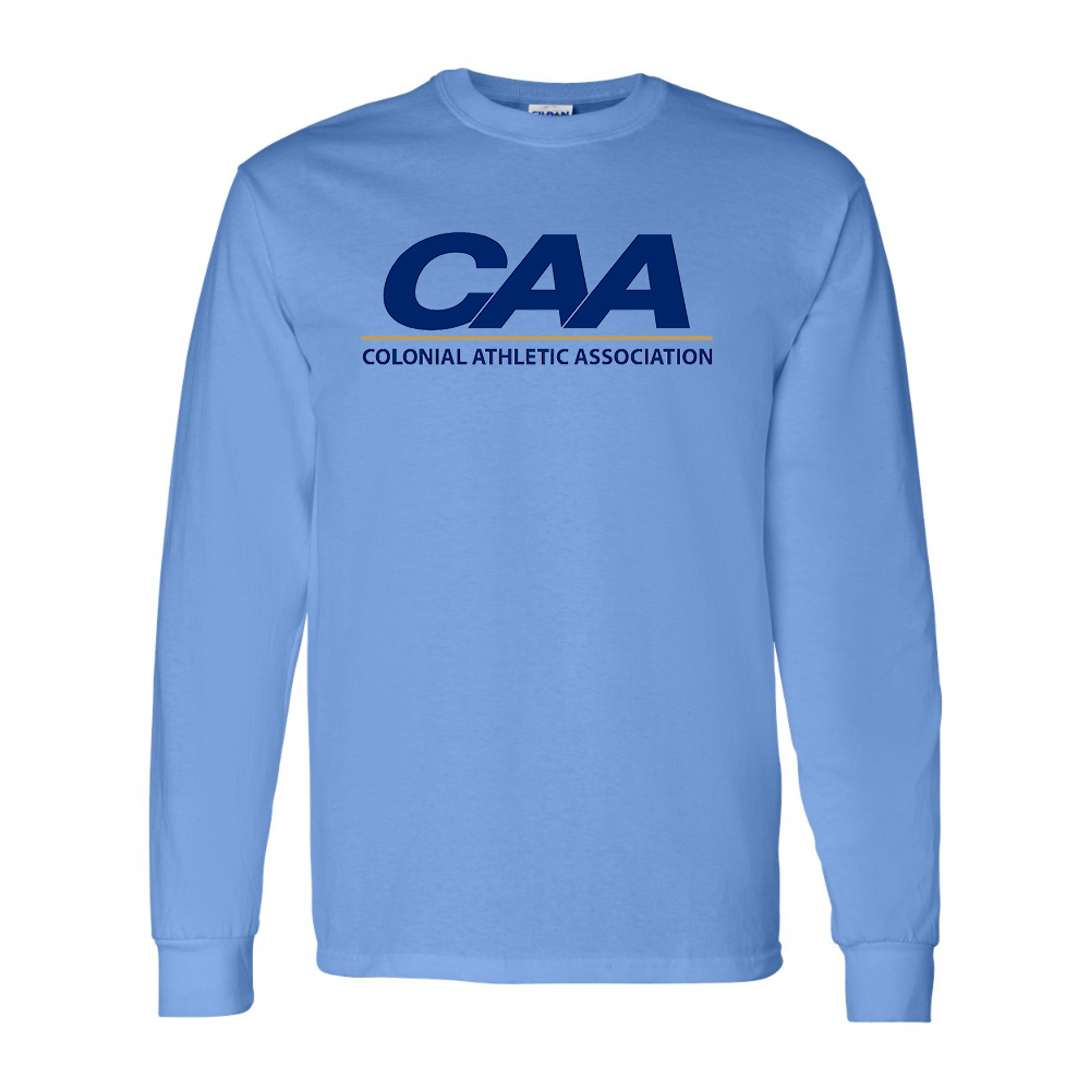 Men's Colonial Athletic Association Gildan Heavy Cotton Long Sleeve T-Shirt
