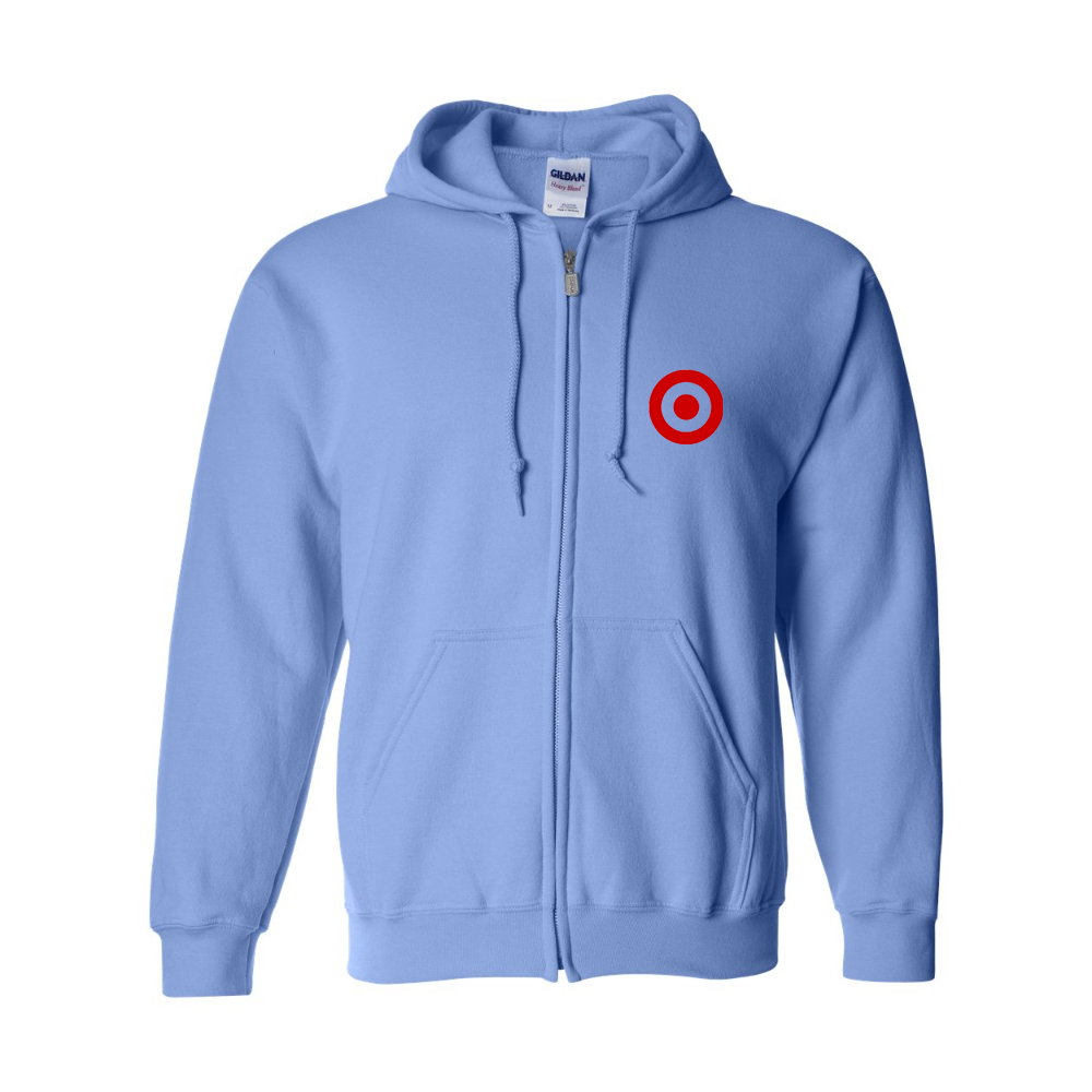 Men's Target Gildan  Heavy Blend Full Zip Hooded Sweatshirt