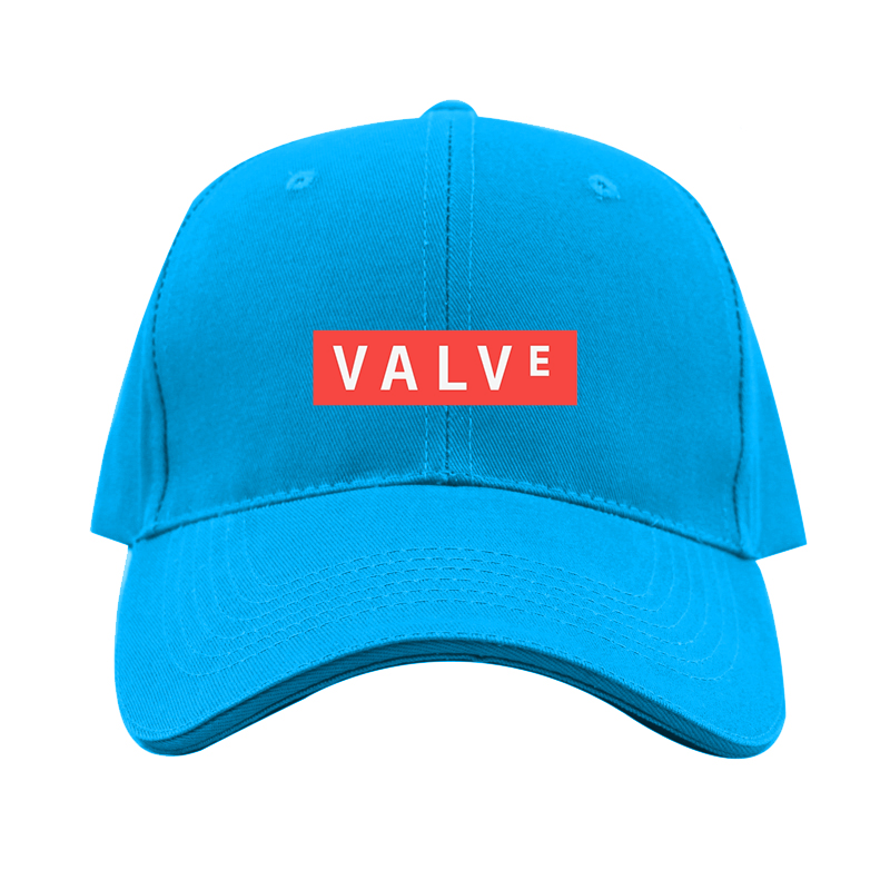 Valve Banner Logo  Dad Baseball Cap Hat