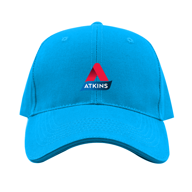 Atkins Logo  Dad Baseball Cap Hat