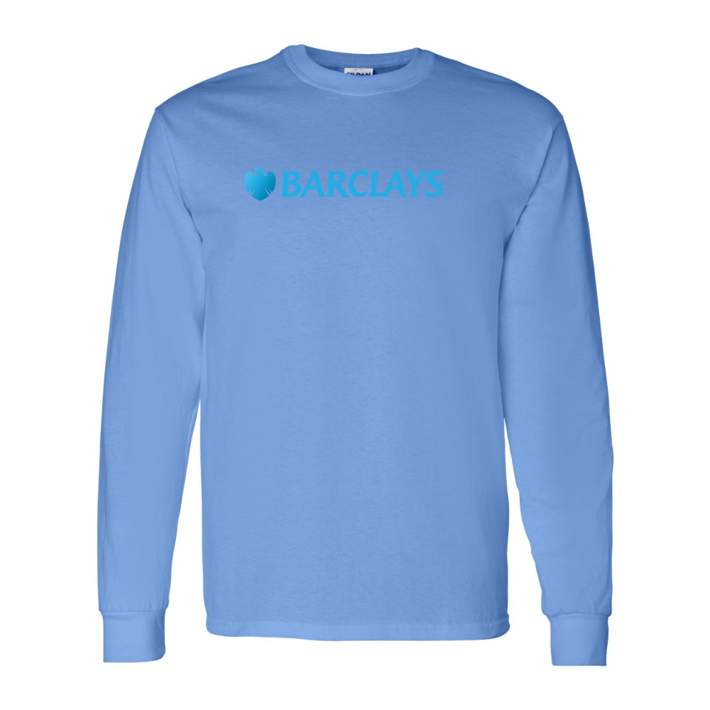 Men's  Barclays Gildan Heavy Cotton Long Sleeve T-Shirt