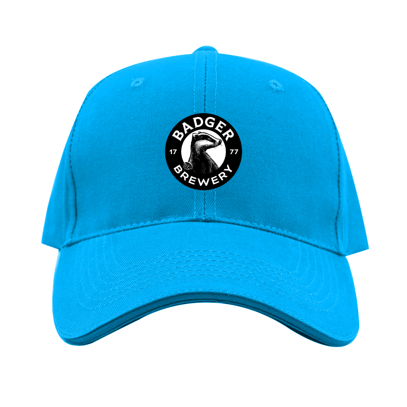 Badger Brewery Logo  Dad Baseball Cap Hat