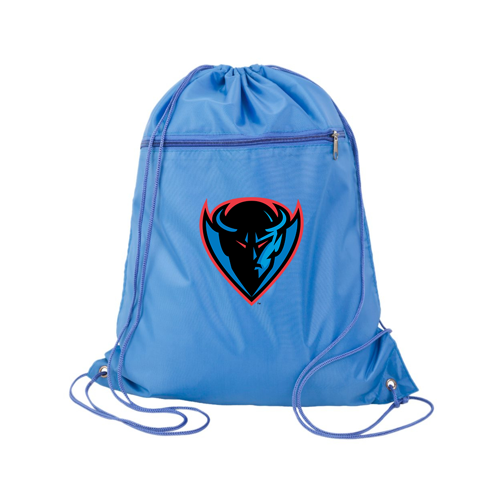DePaul Blue Demons  Q-Tees - Polyester Cinchpack