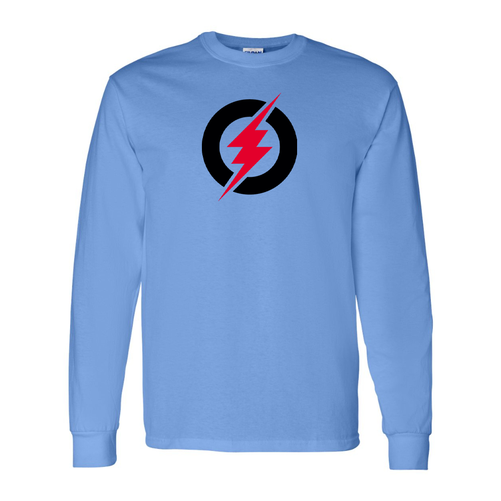 Men's Rayovac Lightning Gildan Heavy Cotton Long Sleeve T-Shirt