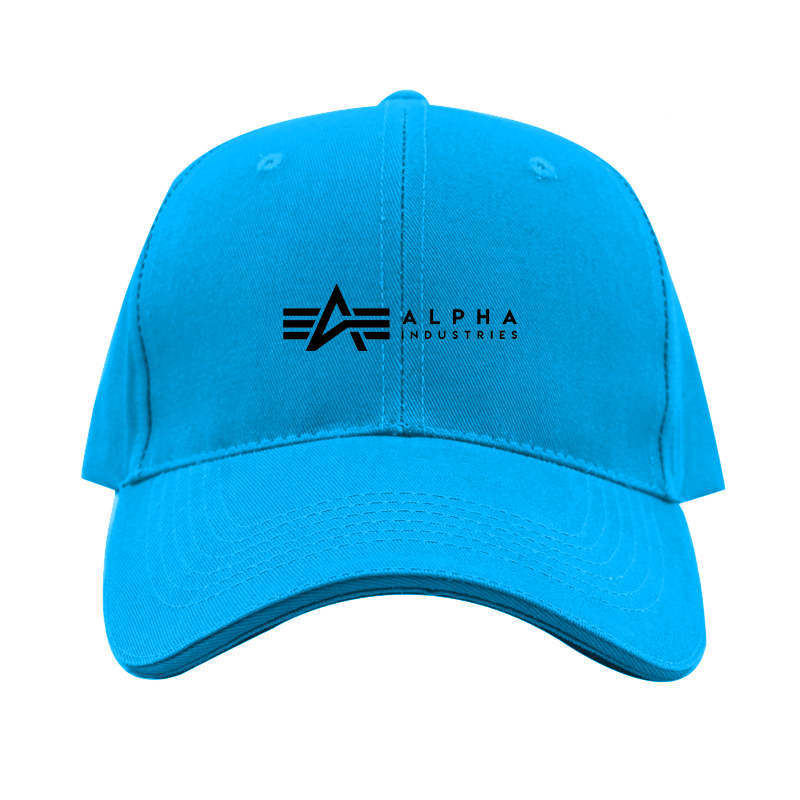 Alpha Industries Logo  Dad Baseball Cap Hat