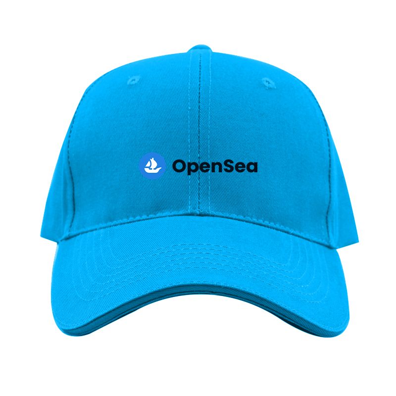 OpenSea Logo  Dad Baseball Cap Hat