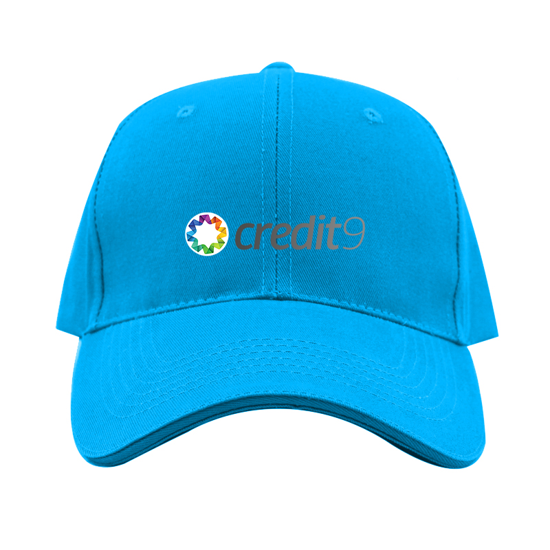Сredit9 Logo  Dad Baseball Cap Hat
