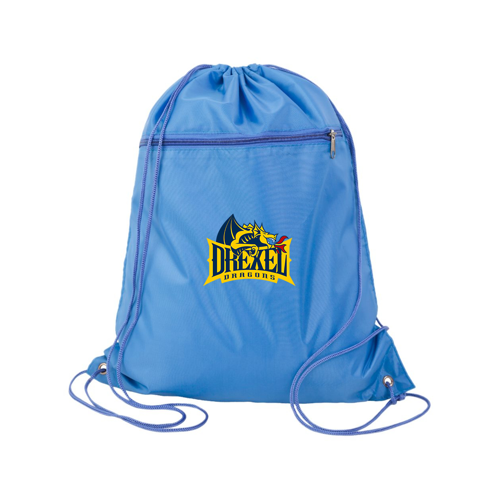 Drexel Dragons Q-Tees - Polyester Cinchpack