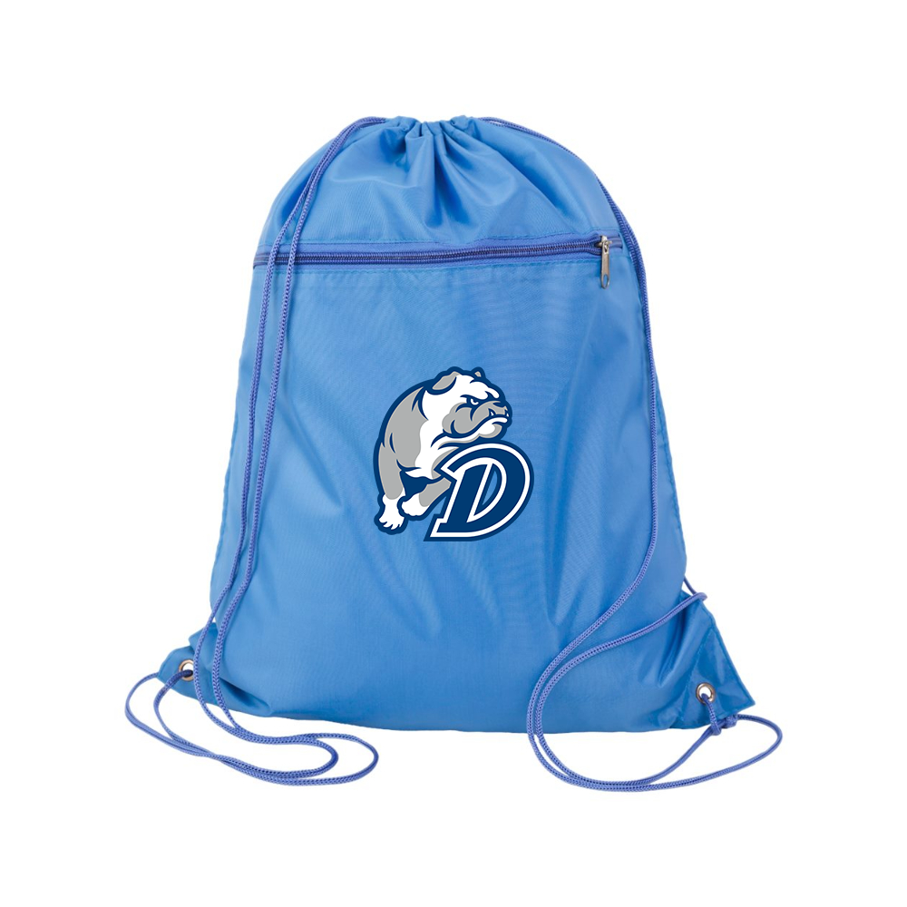 Drake Bulldogs Q-Tees - Polyester Cinchpack
