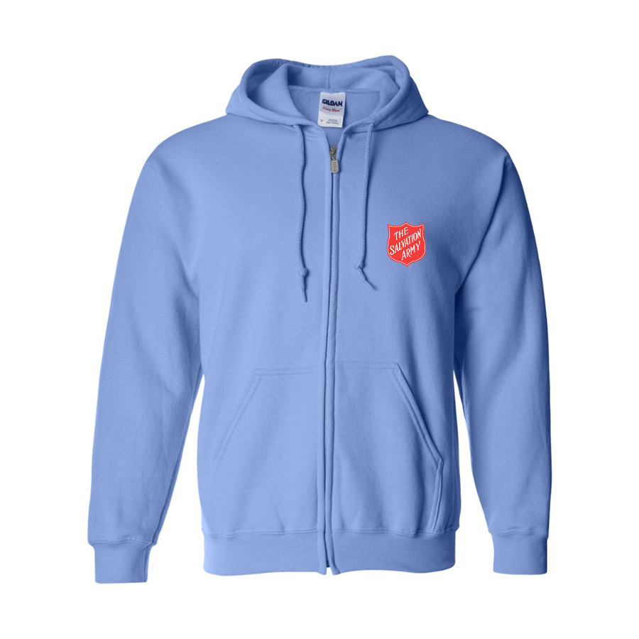 Men's The Salvation Army Gildan  Heavy Blend Full Zip Hooded Sweatshirt