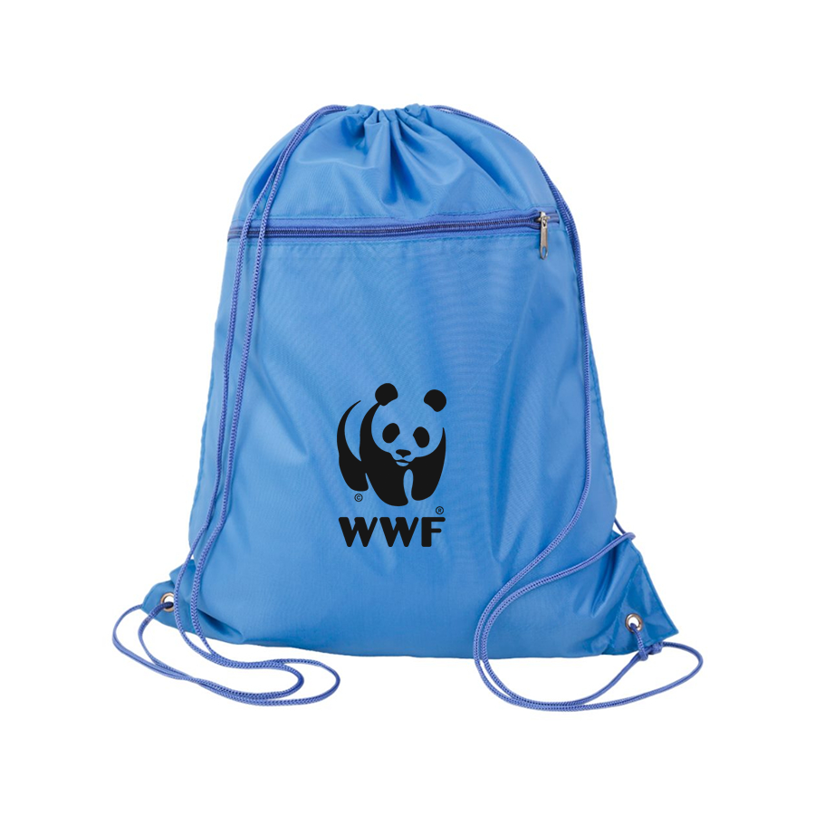 WWF Q-Tees - Polyester Cinchpack