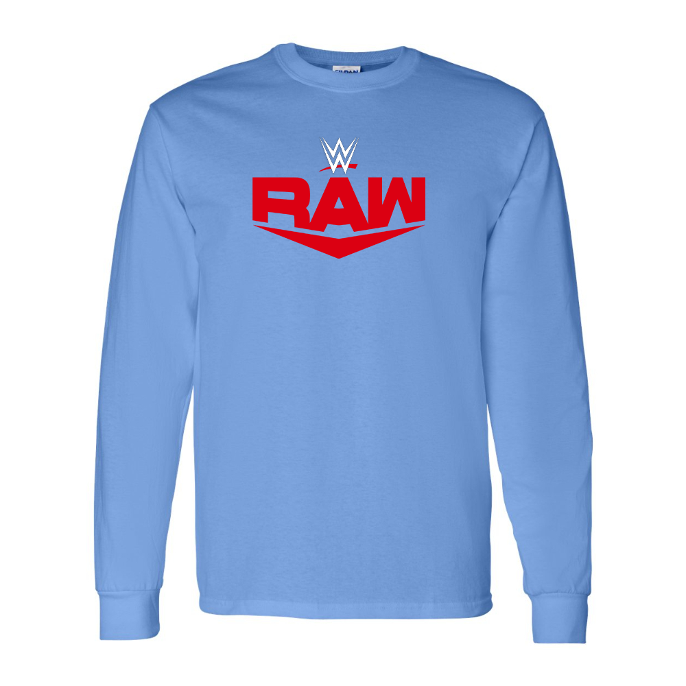 Men's  WWE Raw  Gildan Heavy Cotton Long Sleeve T-Shirt