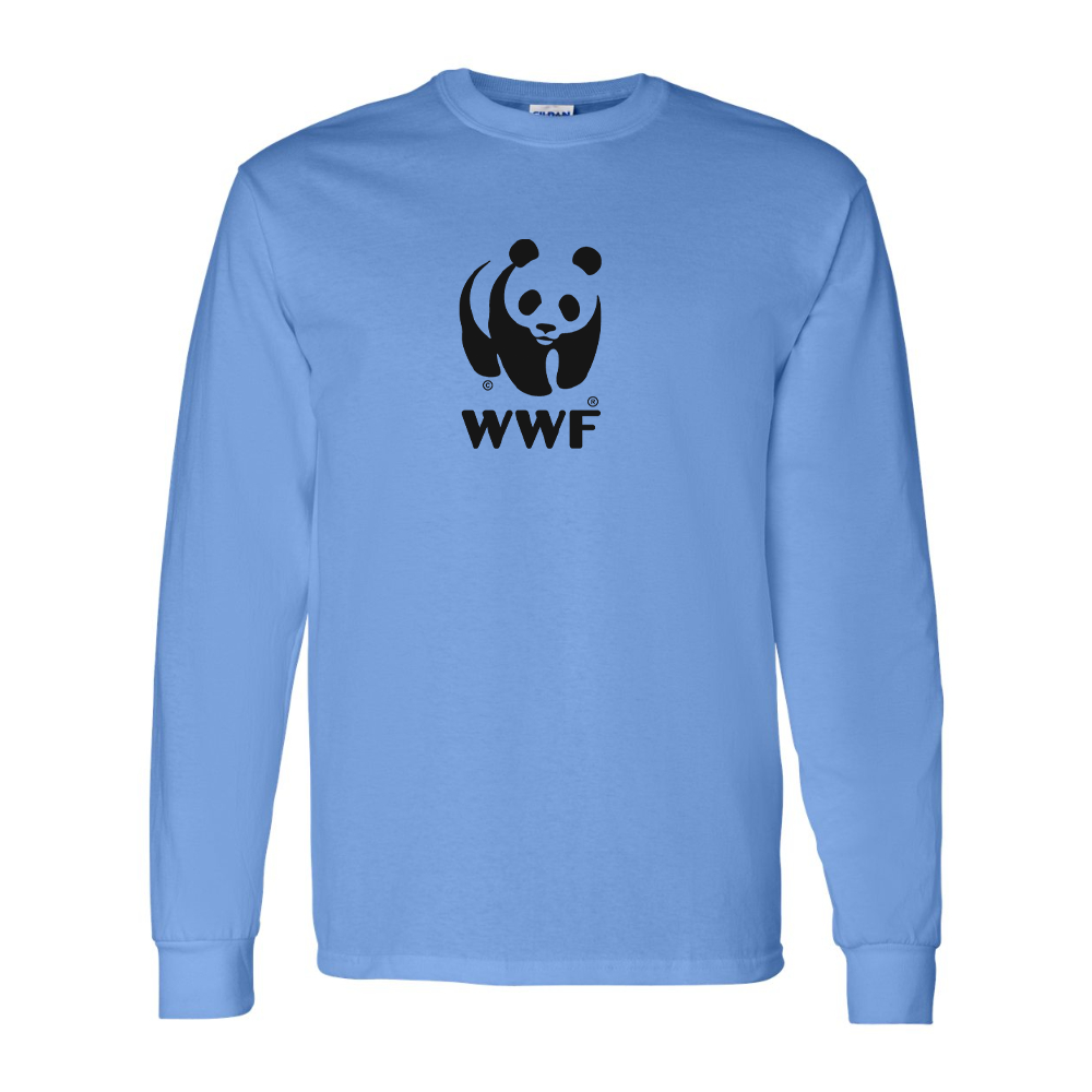 Men's  WWF  Gildan Heavy Cotton Long Sleeve T-Shirt