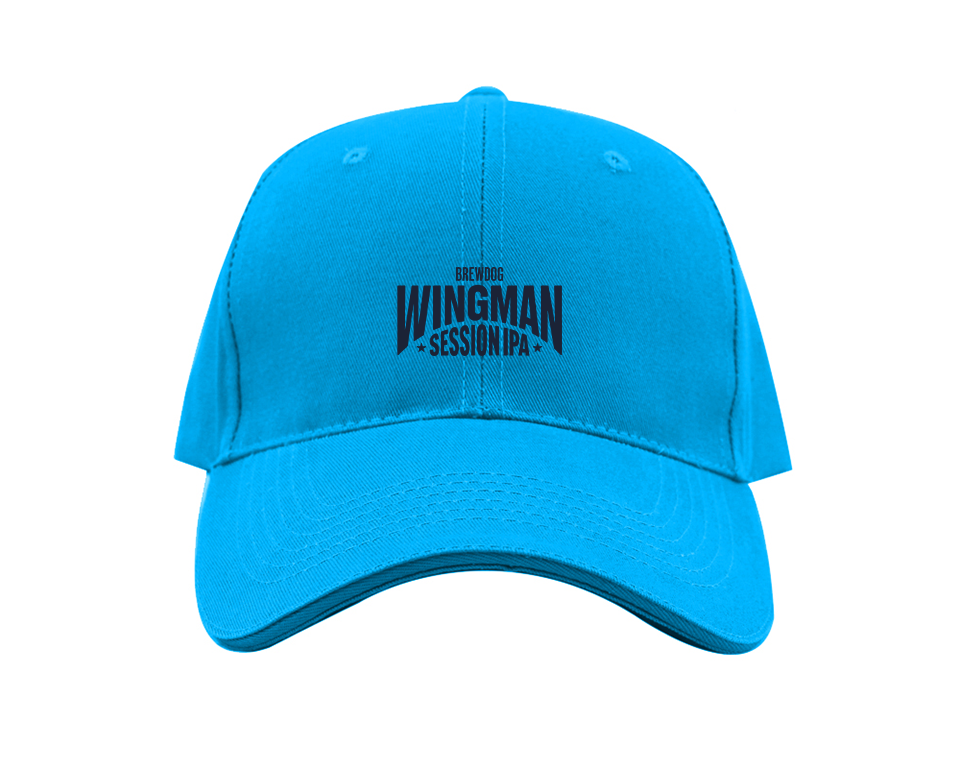 Wingman Logo  Dad Baseball Cap Hat